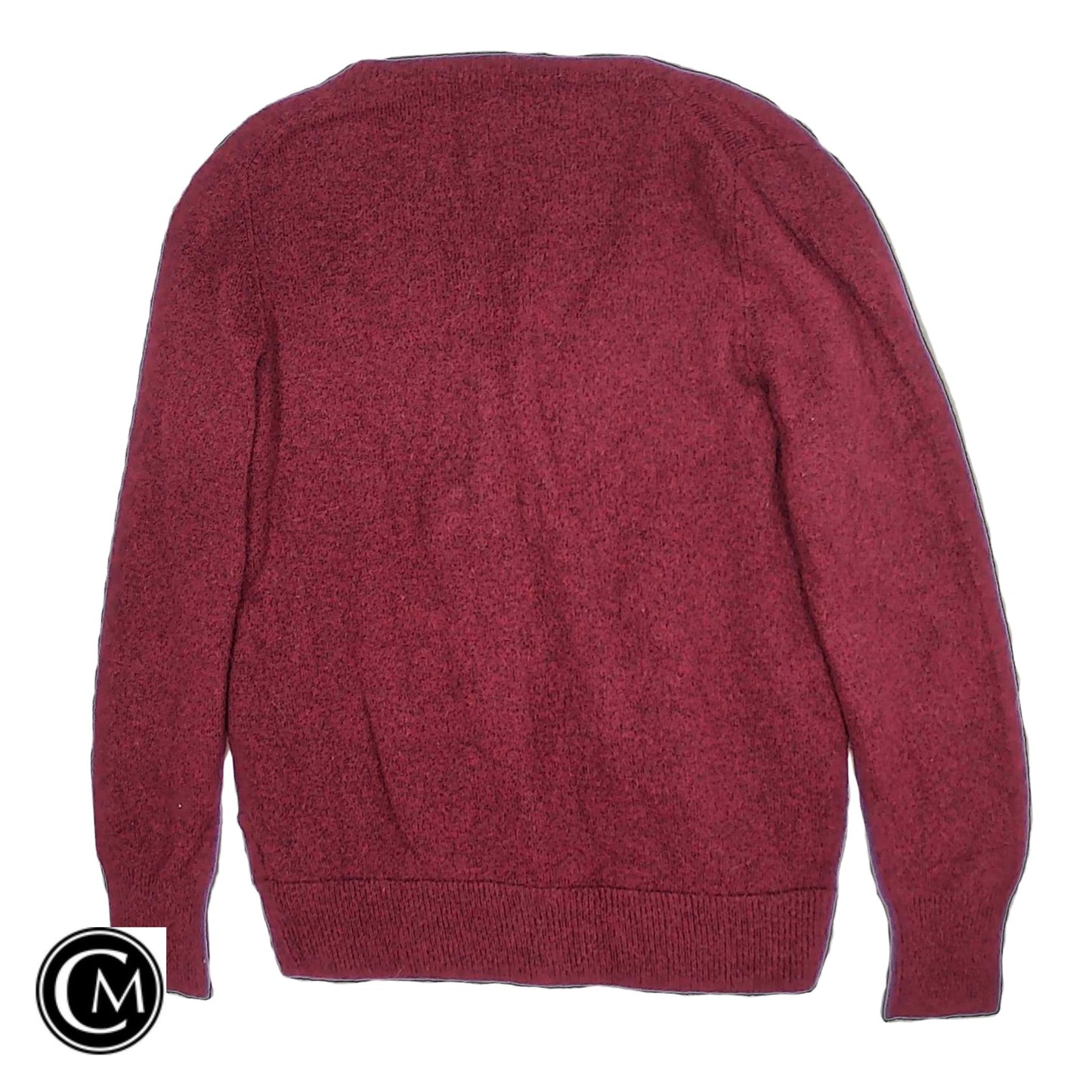Sweater By Cremieux In Maroon, Size: L