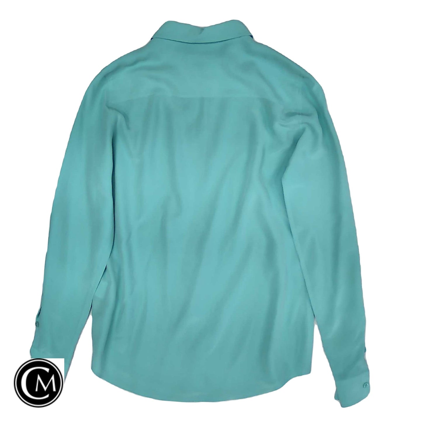Blouse Ls By Equipment In Blue, Size: S image 2