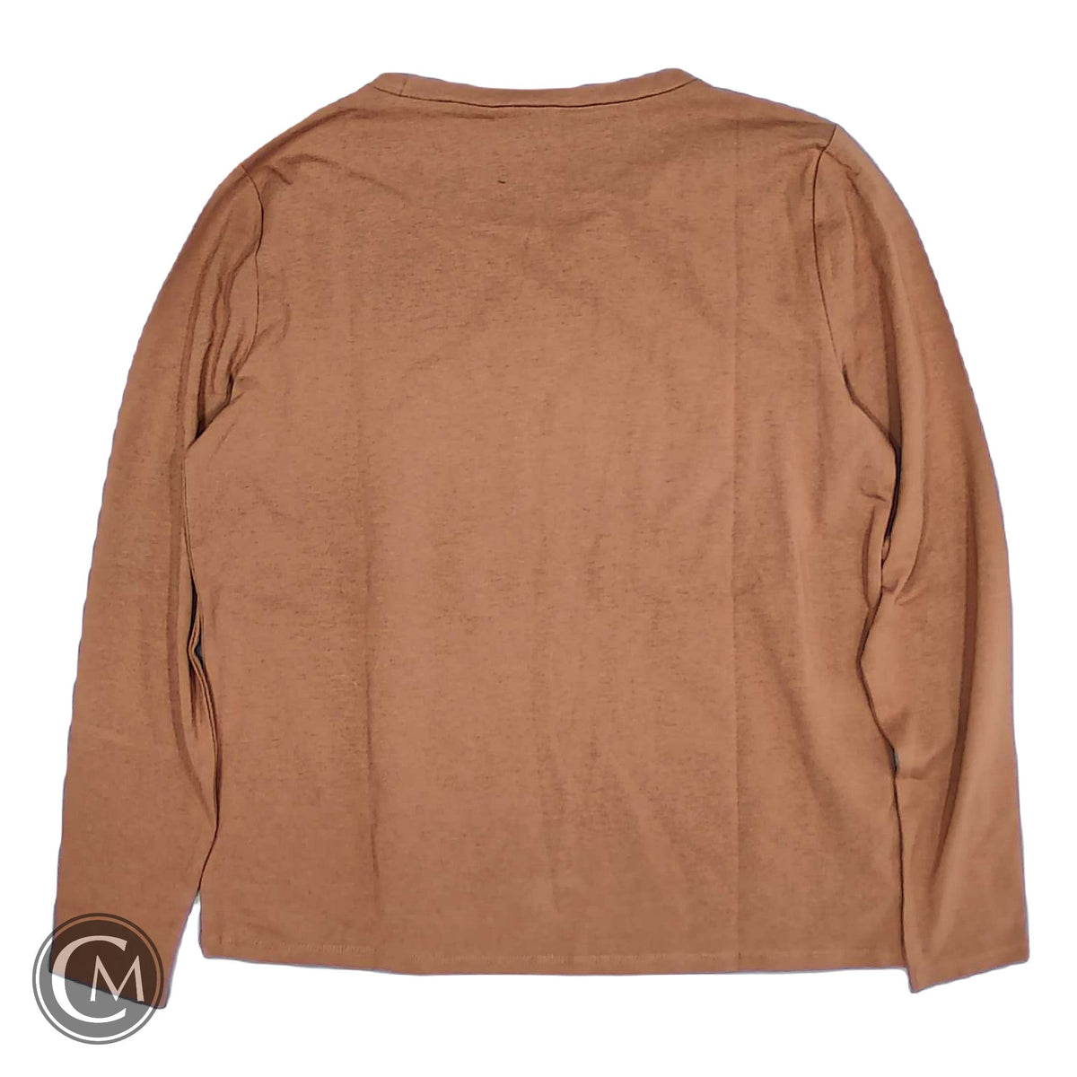 Top Ls Basic By Ann Taylor In Brown, Size: M image 2