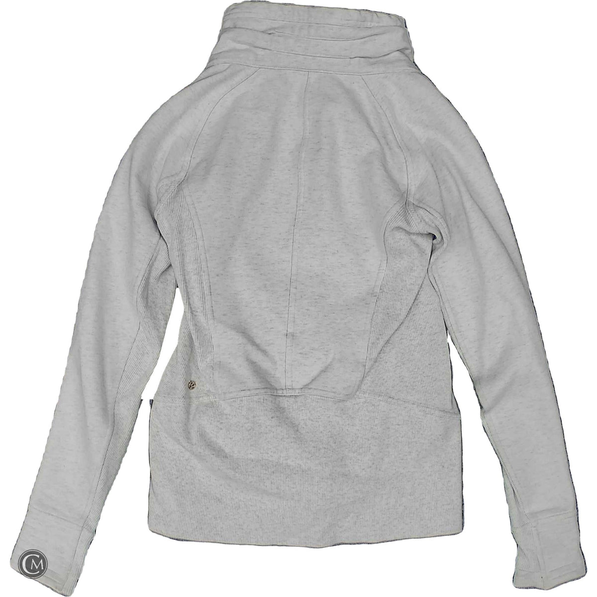 Athletic Jacket By Lululemon In Cream, Size: S image 2