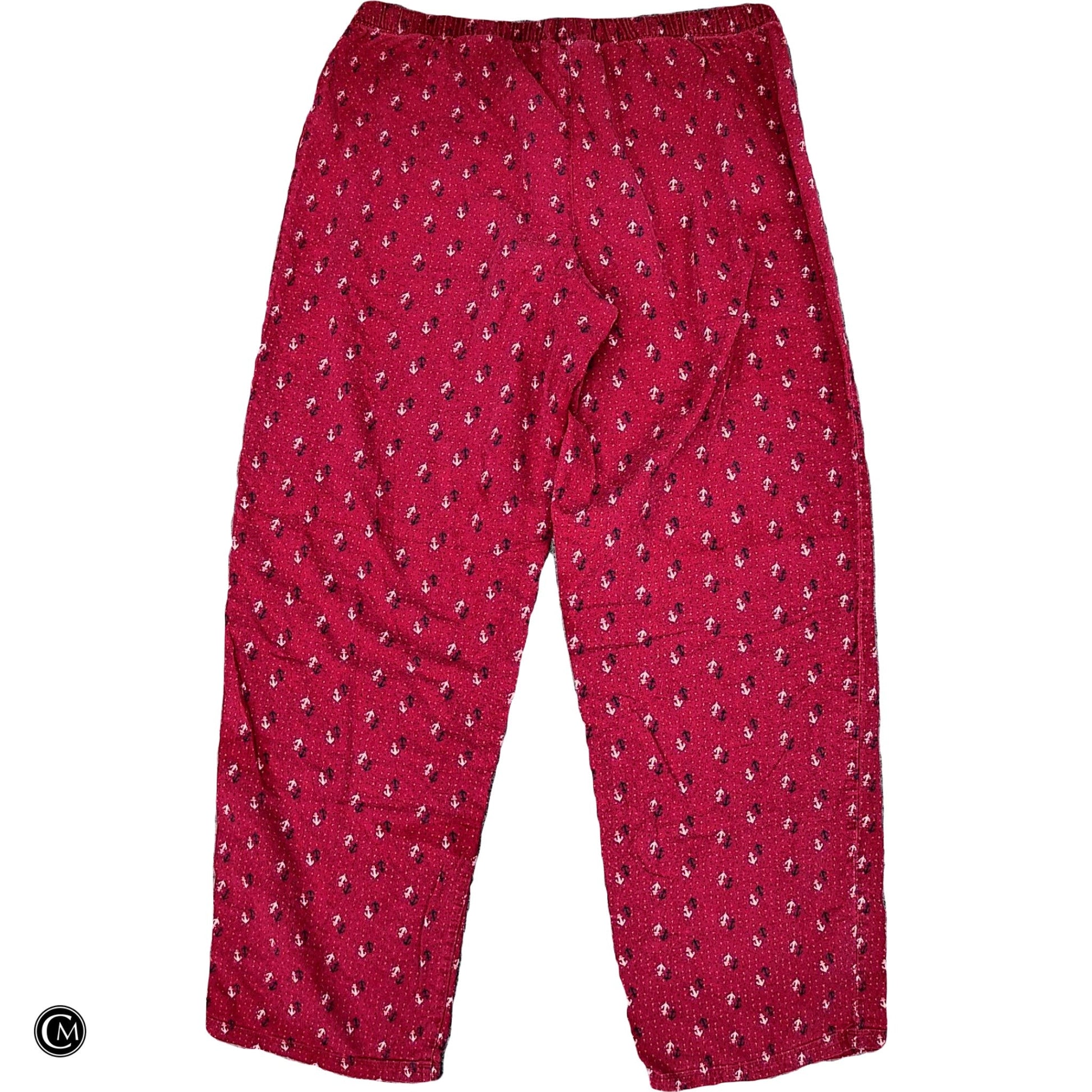 Pants Lounge By Nautica In Blue & Pink, Size: M image 2