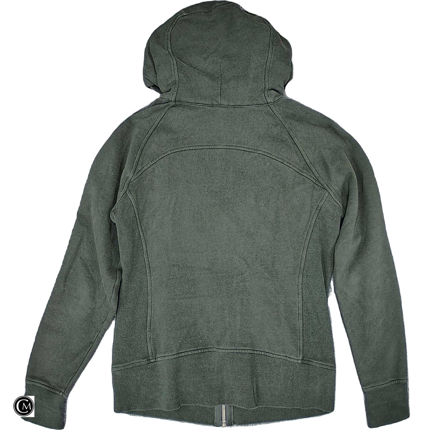 Athletic Jacket By Lululemon In Green, Size: M