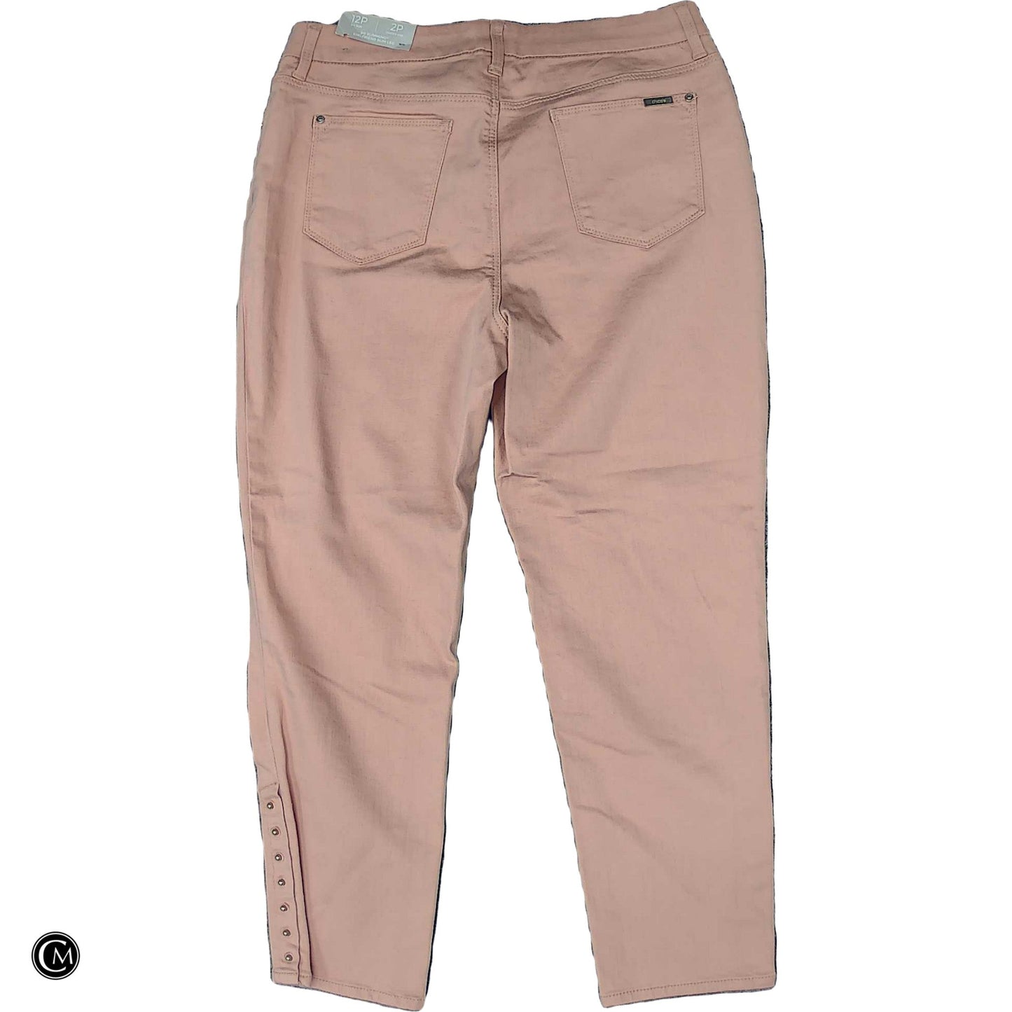 Jeans Boyfriend By Chicos In Pink Denim, Size: 2p