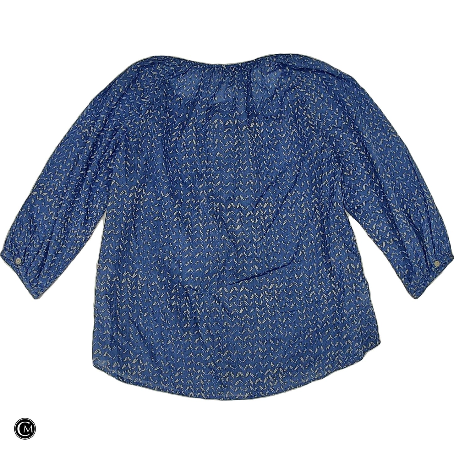 Top Ls By Loft In Blue & White, Size: Sp