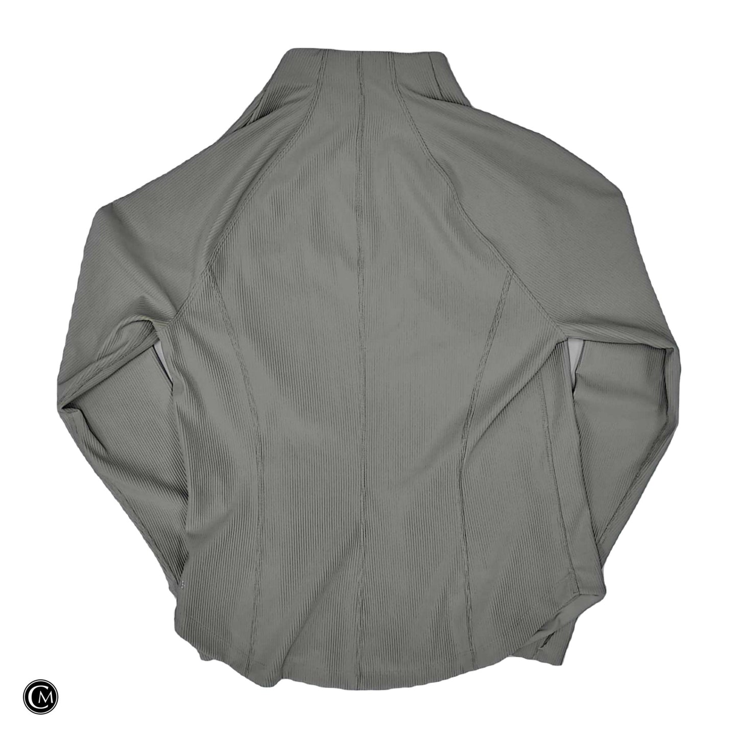 Athletic Jacket By Athleta In Cream, Size: L