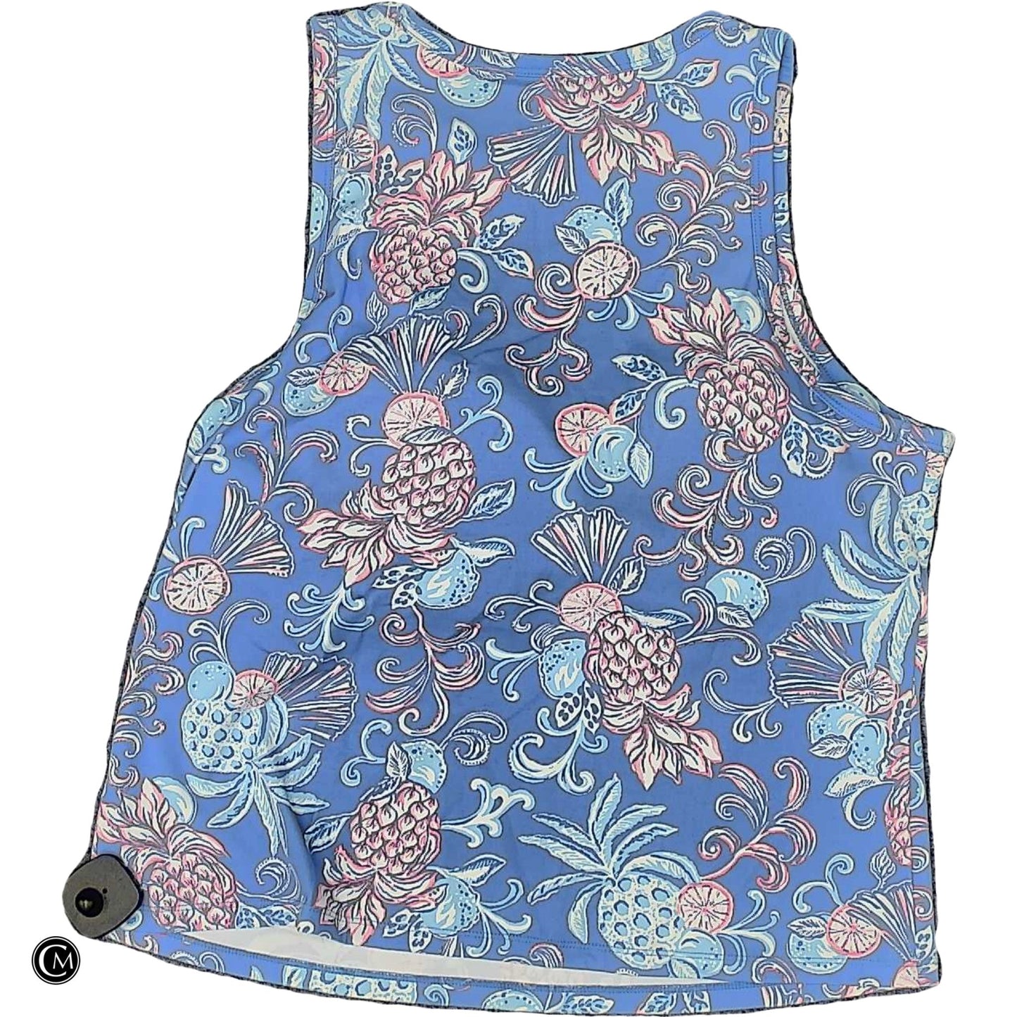 Tank Top Designer By Lilly Pulitzer In Blue, Size: Xl image 2