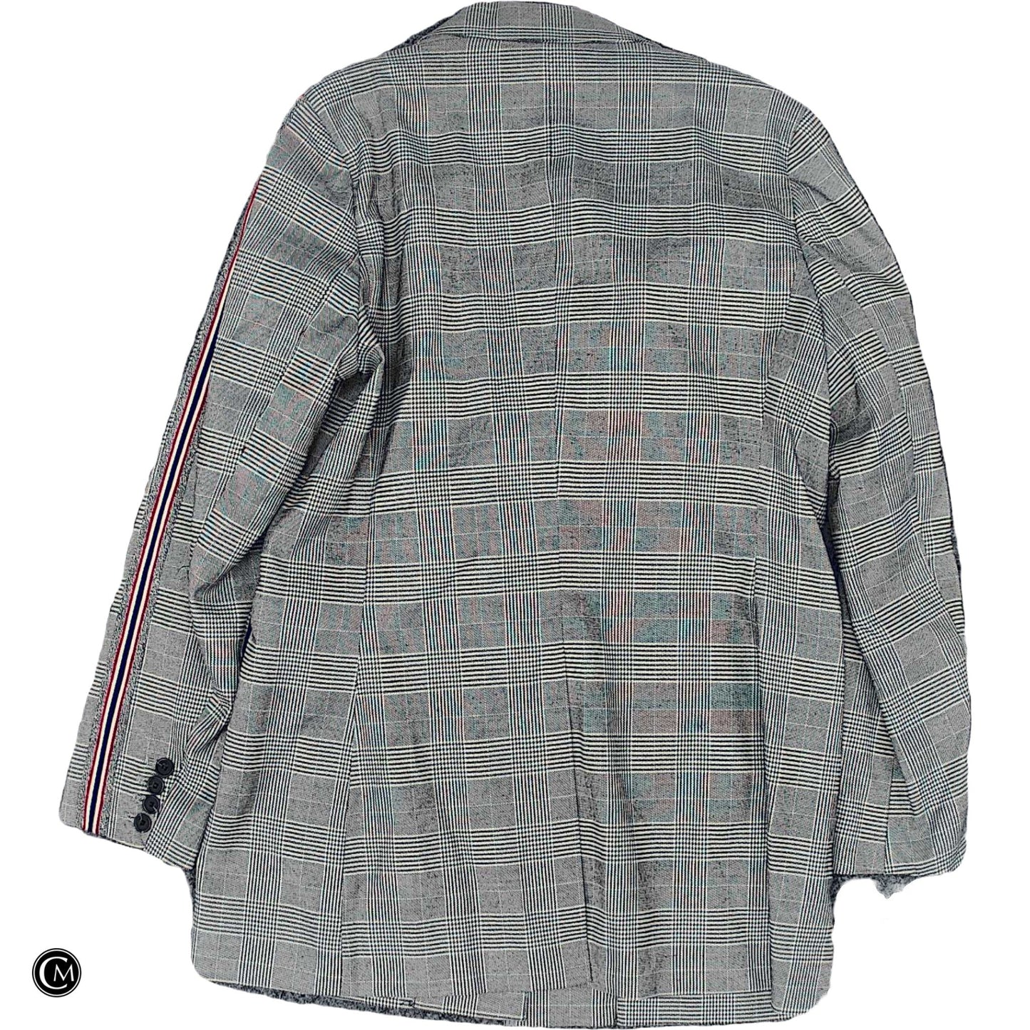 Blazer By Coco + Jaimeson In Plaid Pattern, Size: L