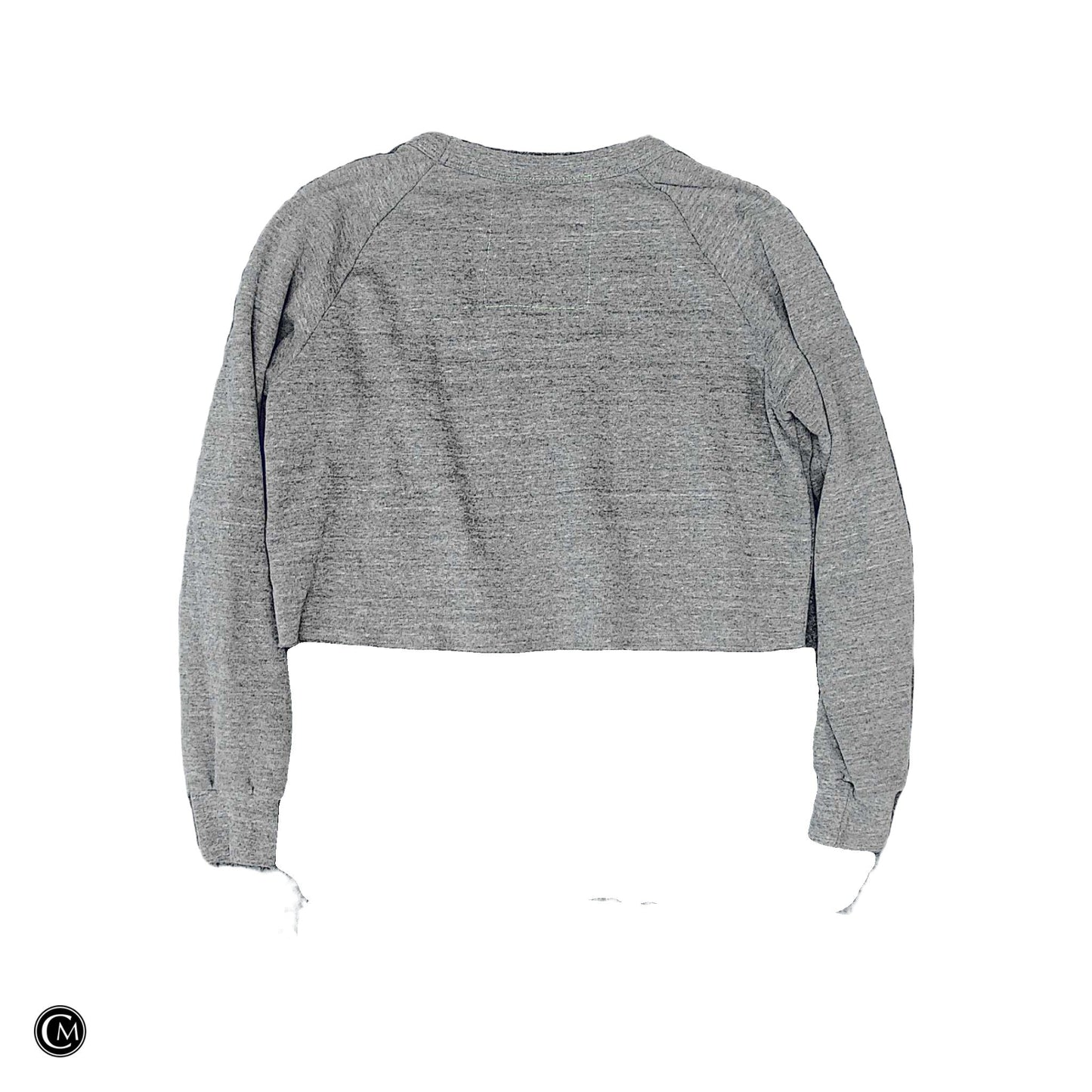 Sweatshirt Collar By Cma In Grey, Size: Xs