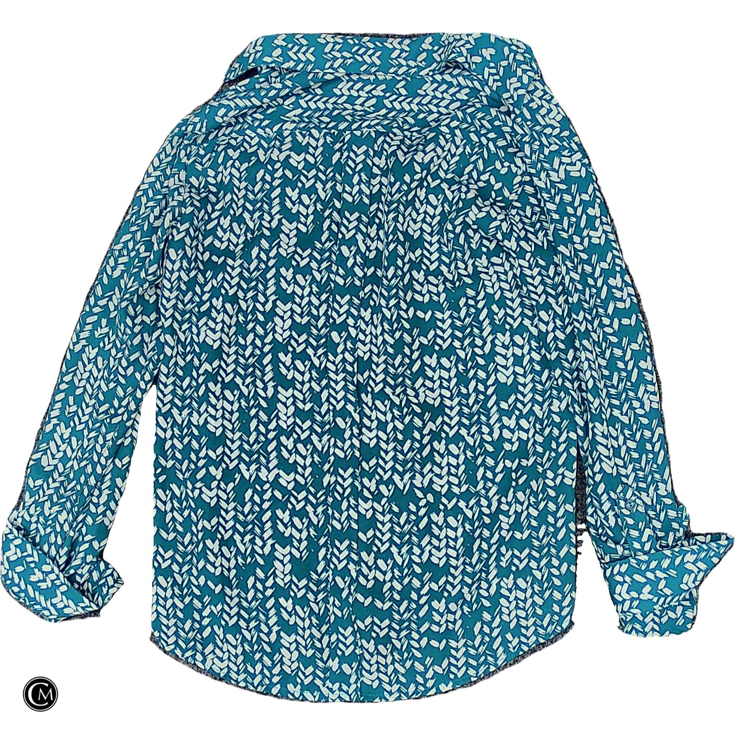 Top Ls By Limited In Green & White, Size: Xs