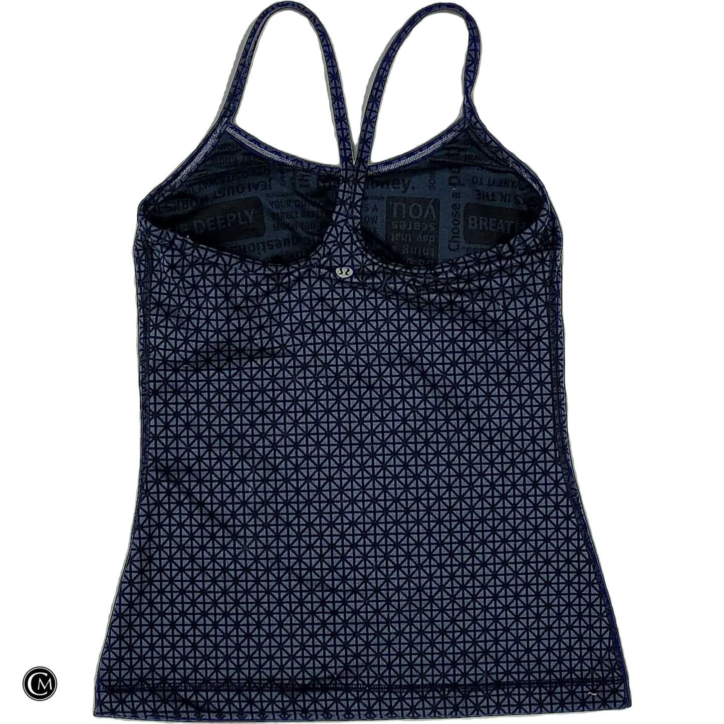 Athletic Tank Top By Lululemon In Navy, Size: S