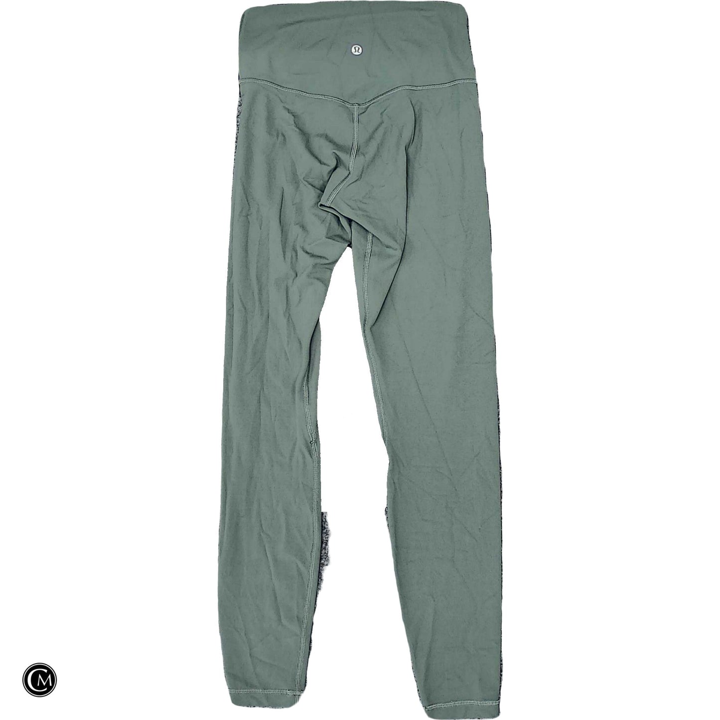 Athletic Leggings By Lululemon In Green, Size: S