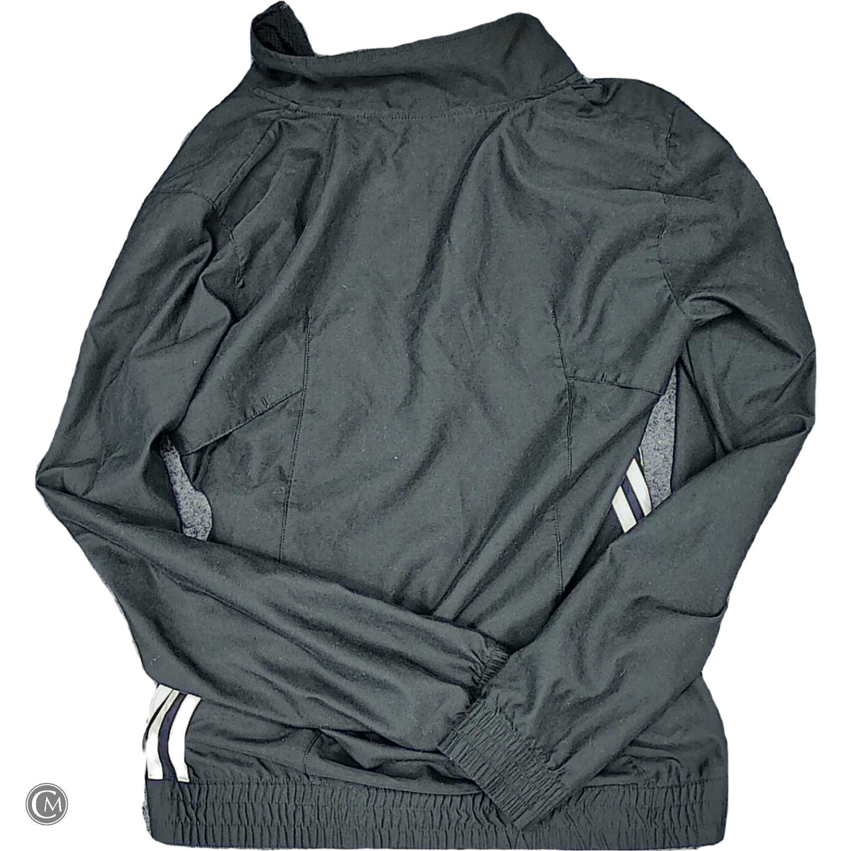 Athletic Jacket By Adidas In Black, Size: S