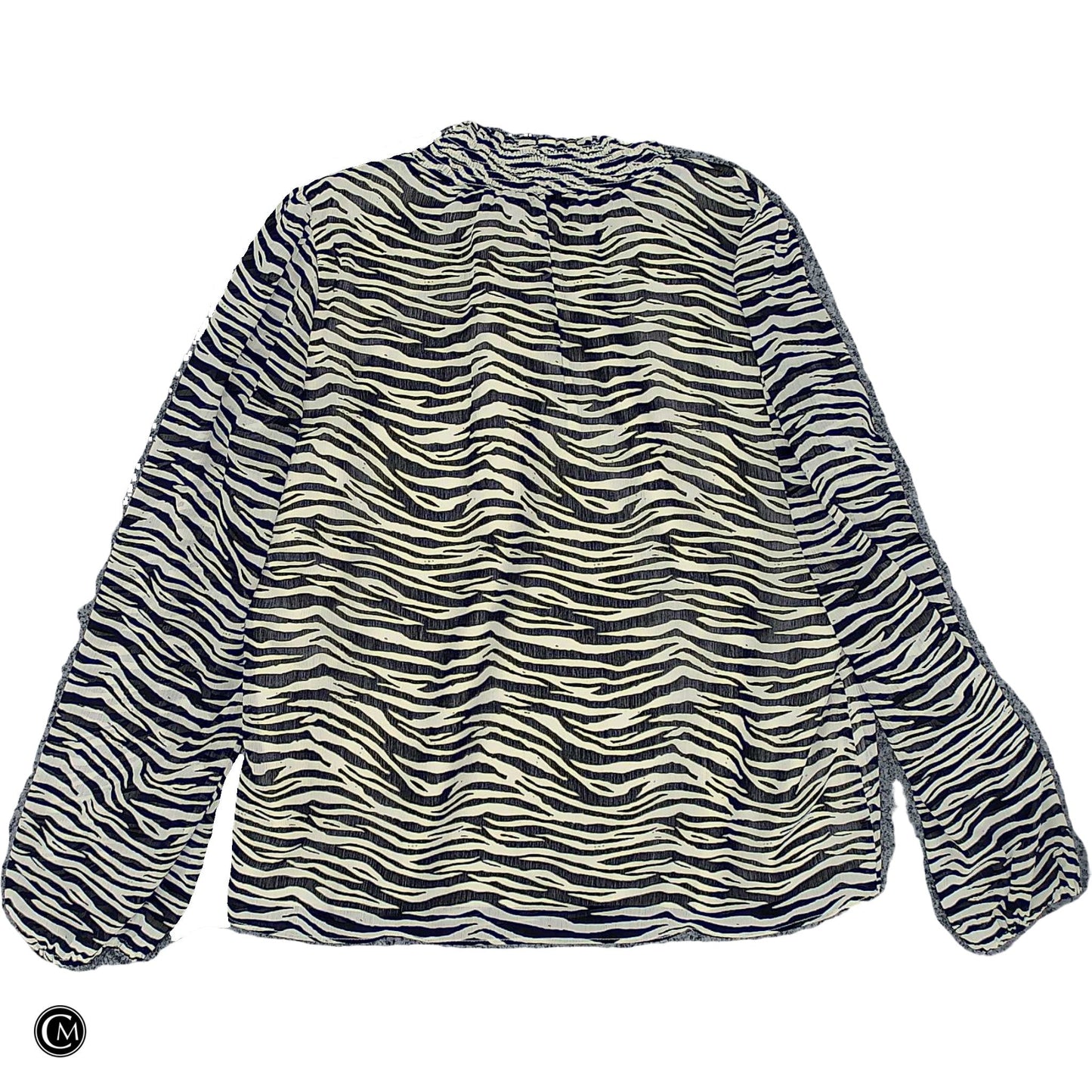 Top Ls By J. Crew In Zebra Print, Size: S
