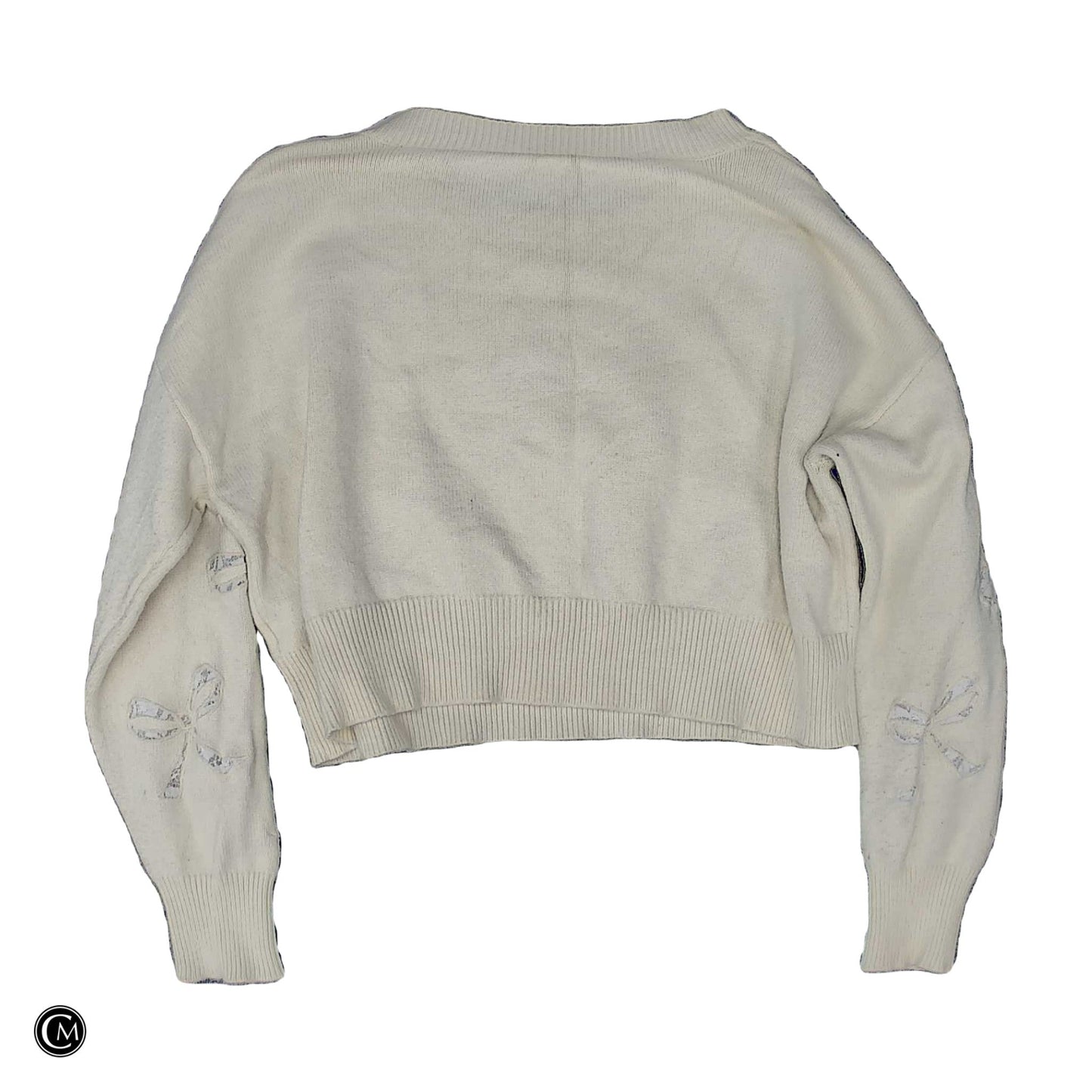Sweater By Altard State In Cream & White, Size: L