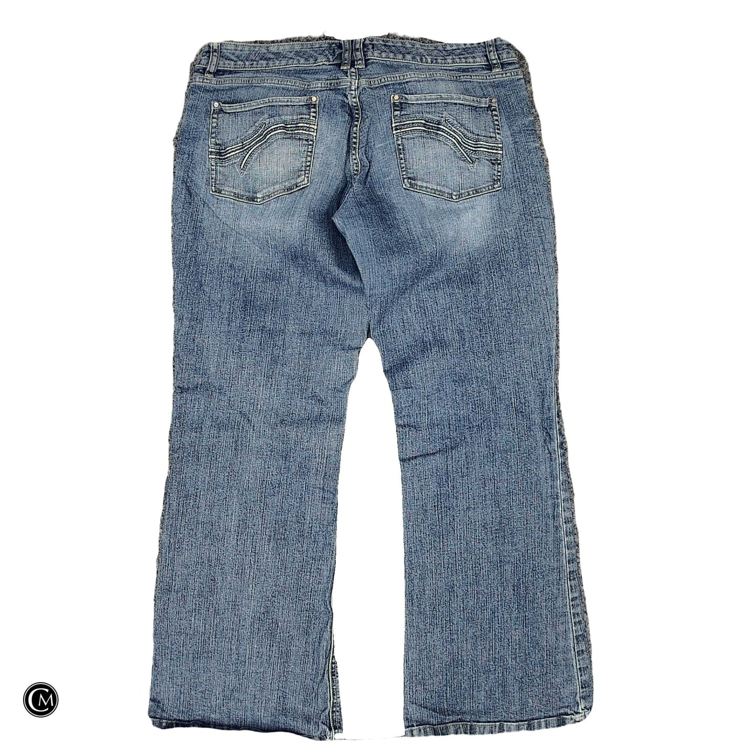 Jeans Boot Cut By White House Black Market In Blue Denim, Size: 14