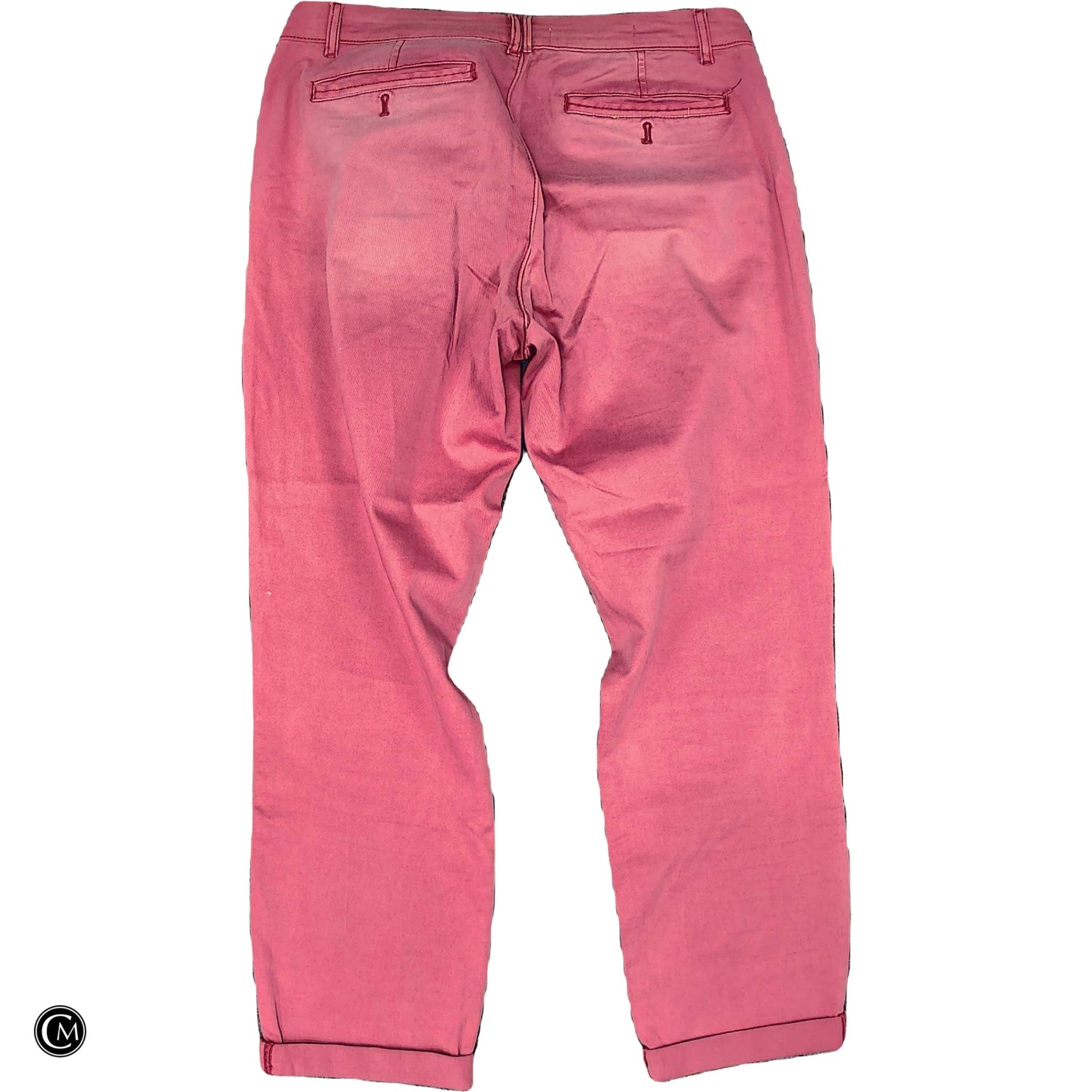 Jeans Straight By Pilcro In Pink Denim, Size: 10 image 2