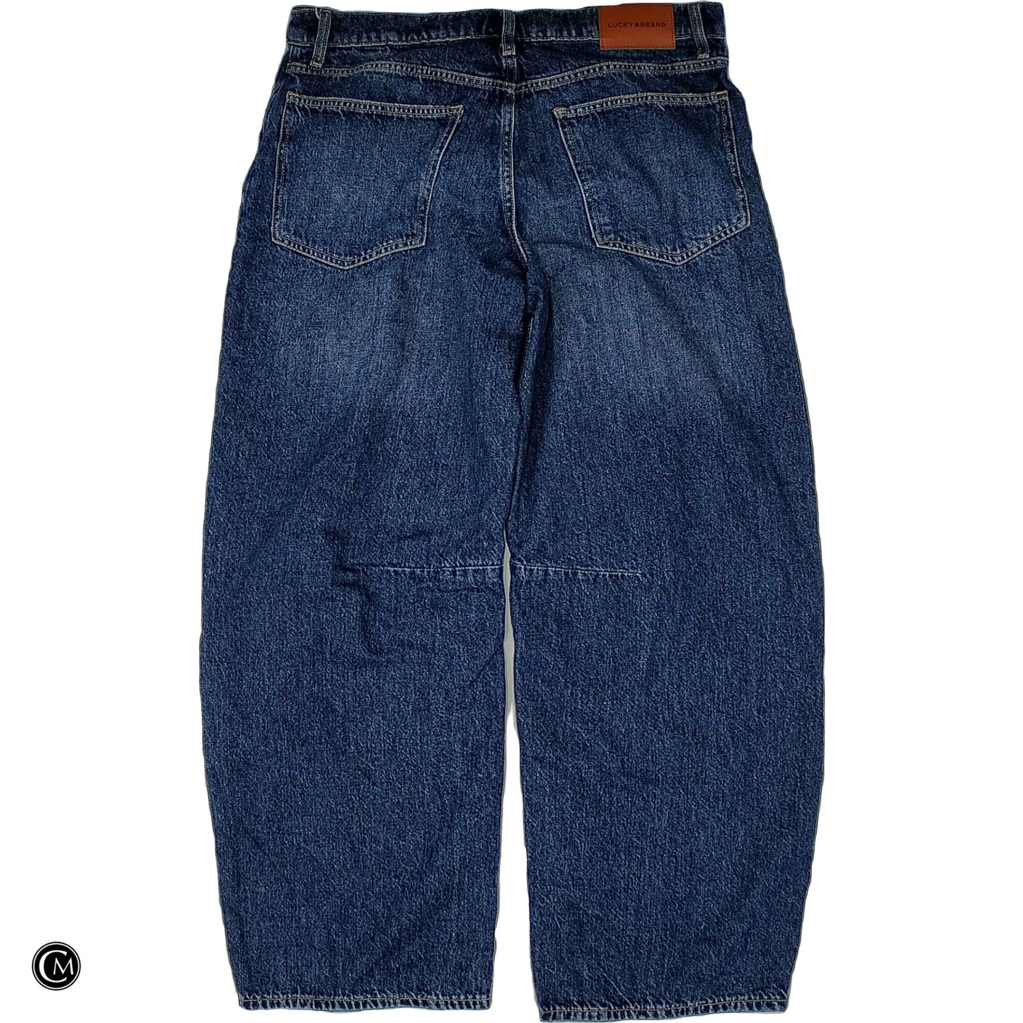 Jeans Wide Leg By Lucky Brand In Blue Denim, Size: 10 image 2