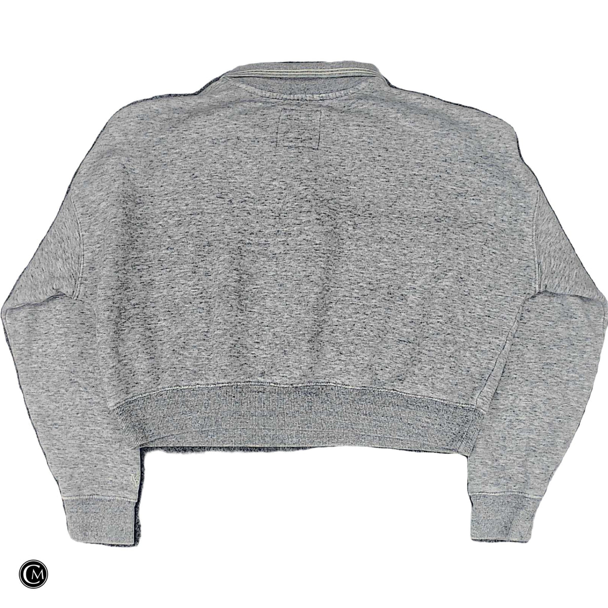 Sweatshirt Collar By Madewell In Grey, Size: M