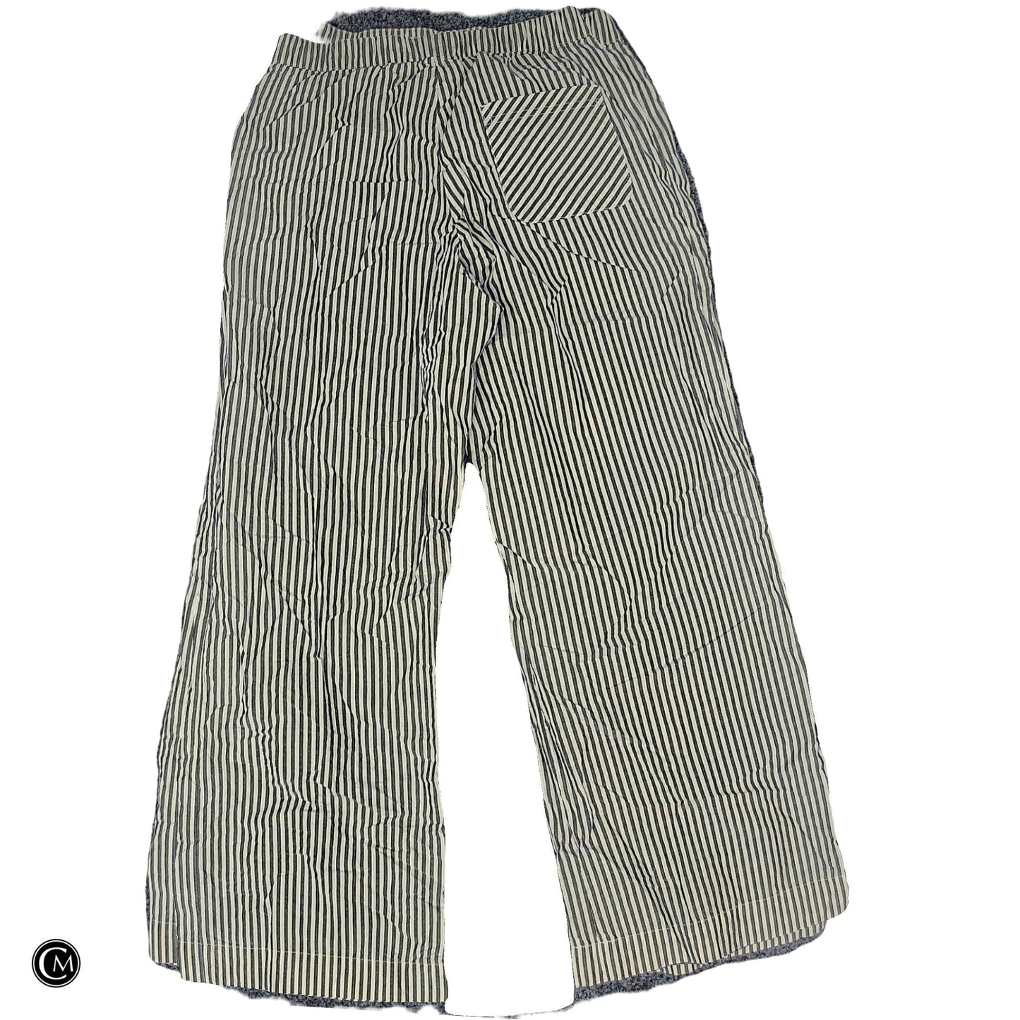 Pants Wide Leg By Marine Layer In Striped Pattern, Size: 0