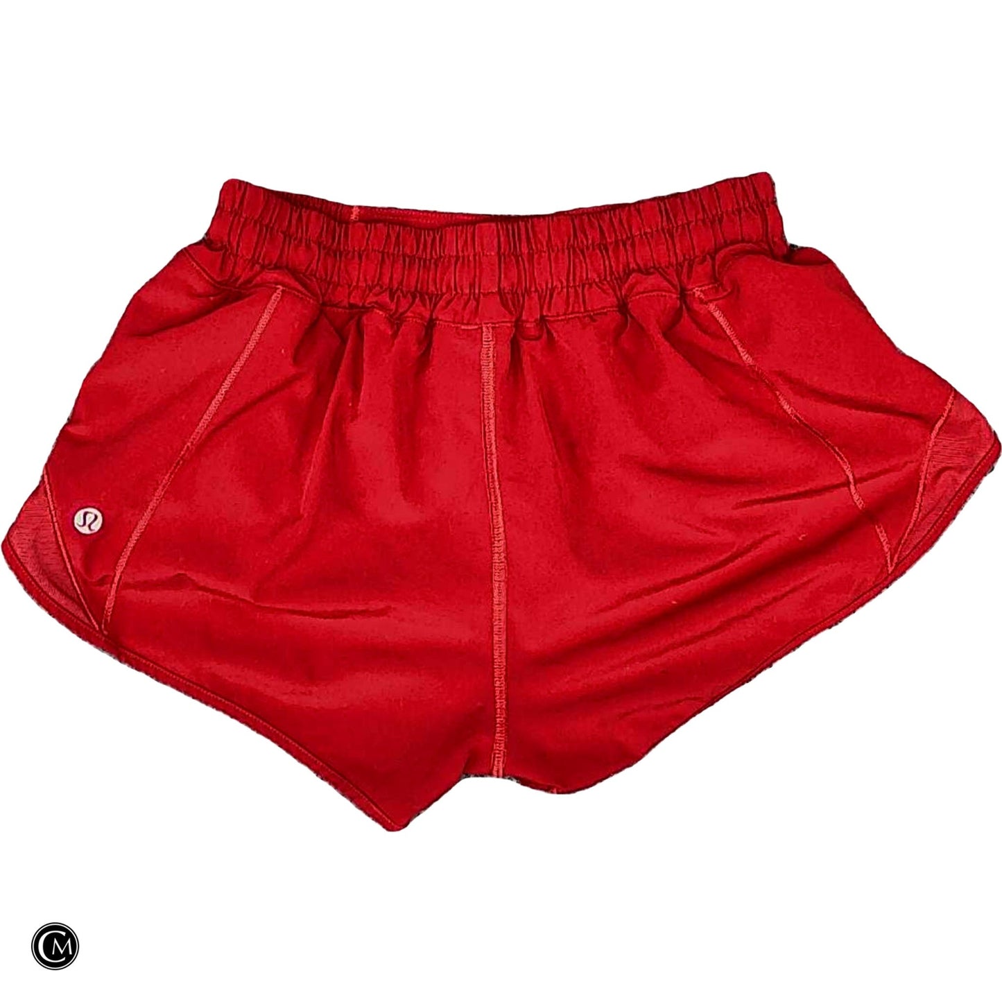 Athletic Shorts By Lululemon In Red, Size: S