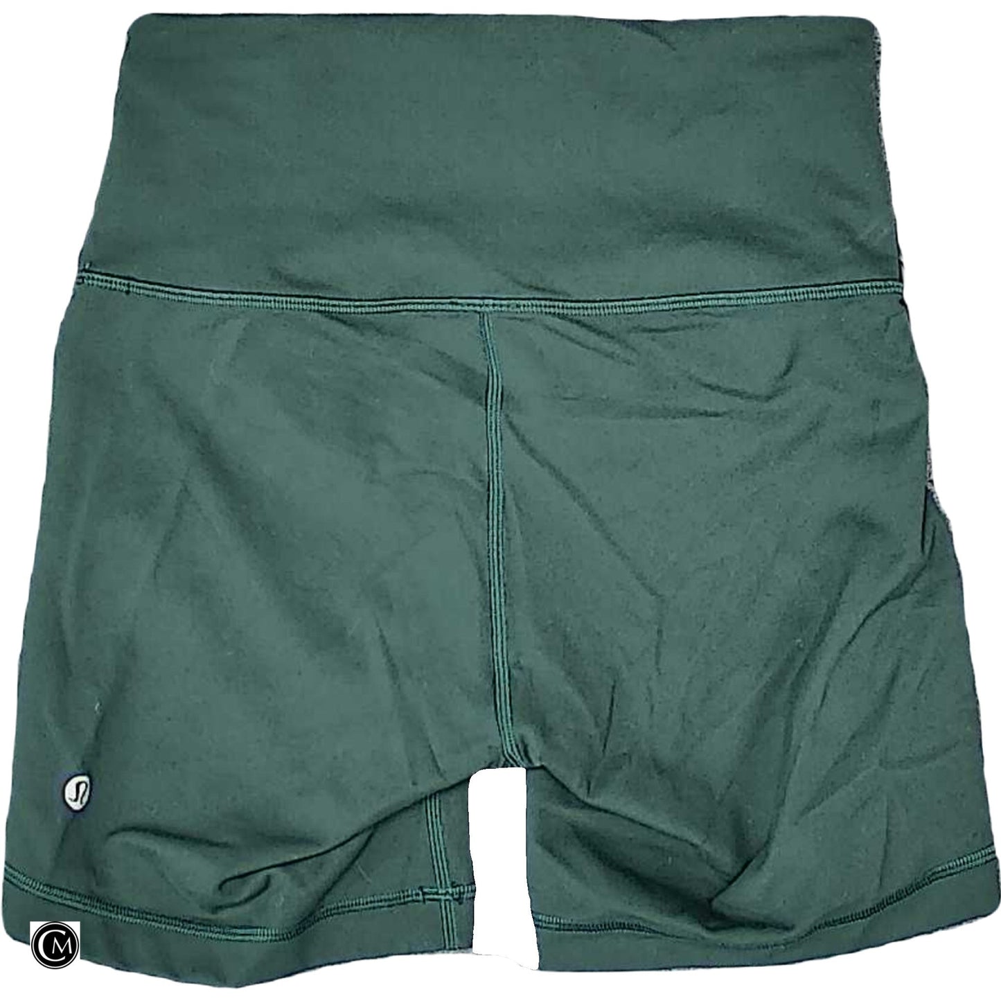 Athletic Shorts By Lululemon In Green, Size: S