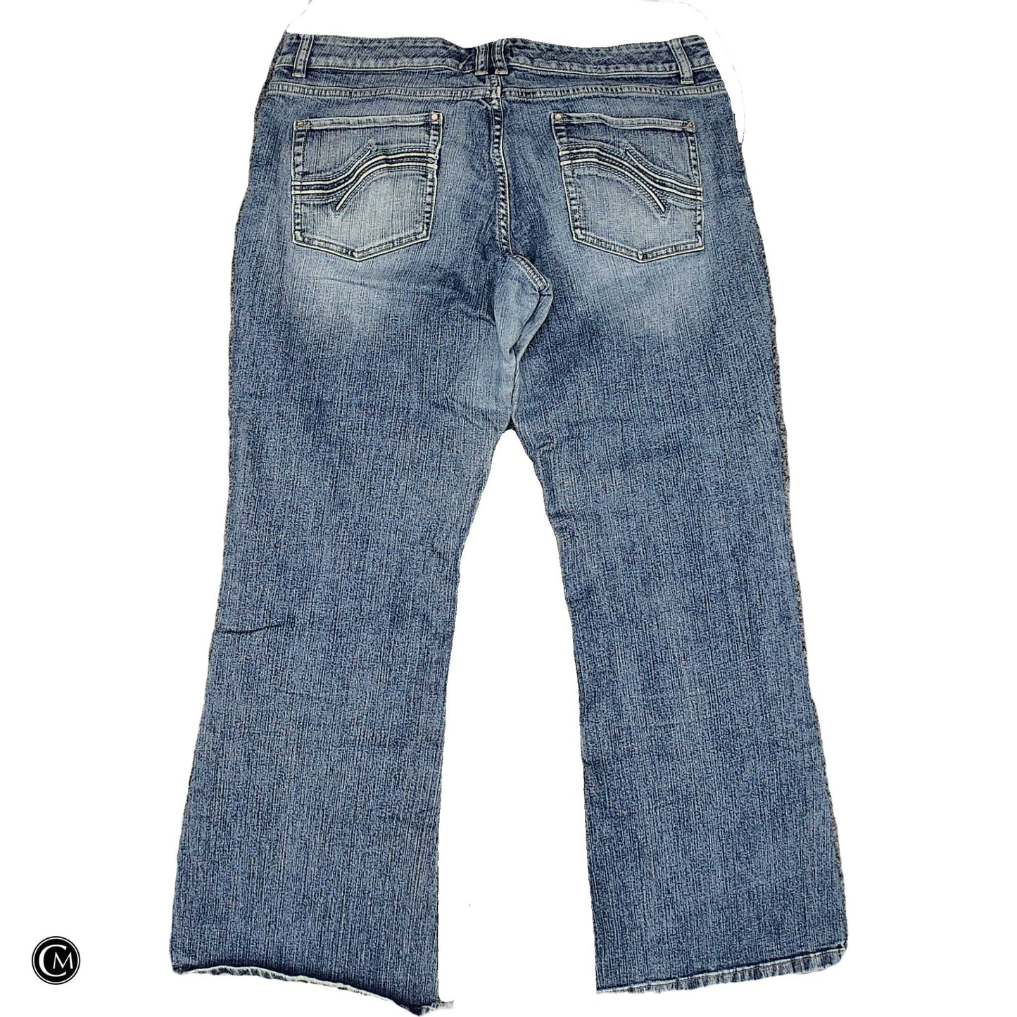 Jeans Boot Cut By White House Black Market In Blue Denim, Size: 14