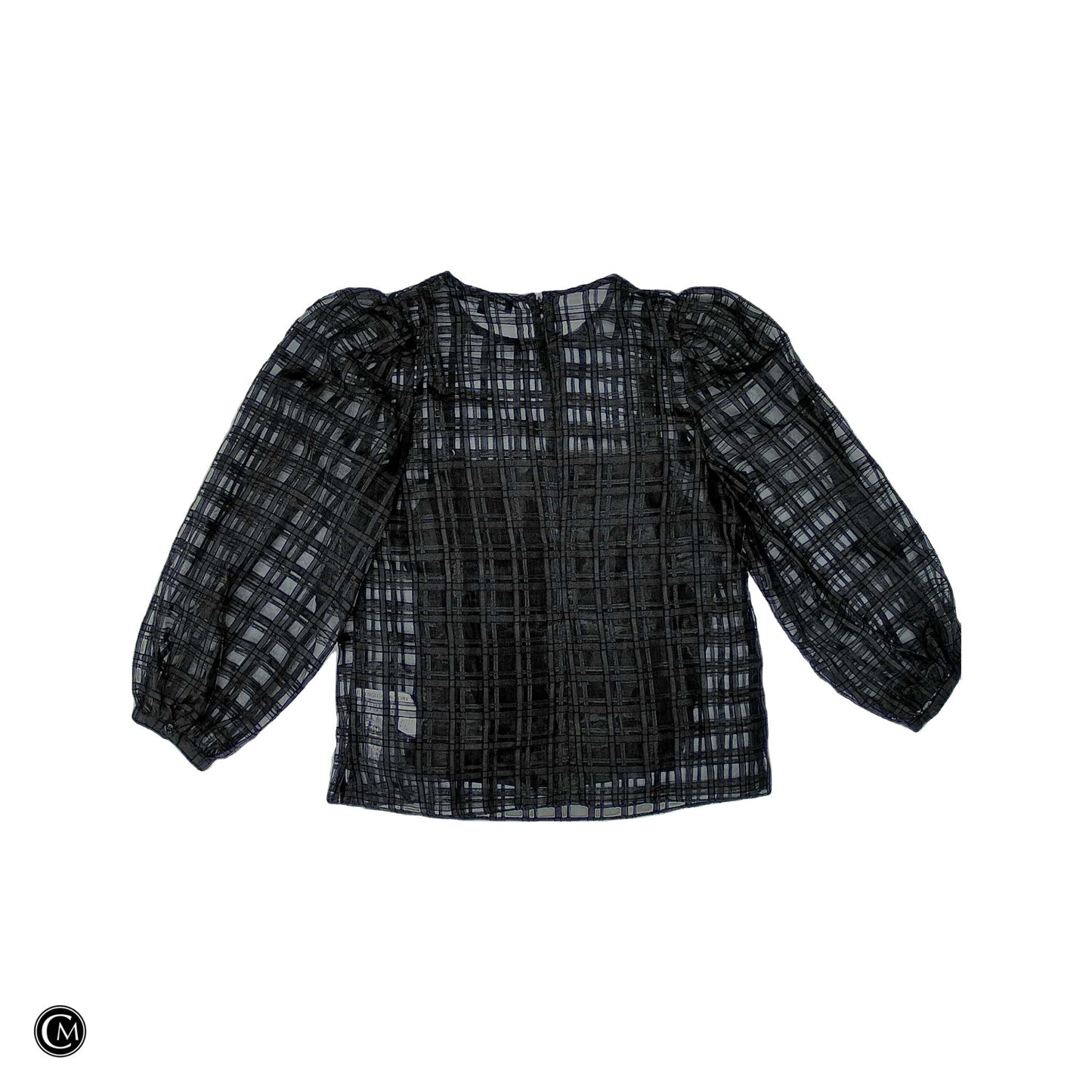 Top Ls By English Factory In Black, Size: S