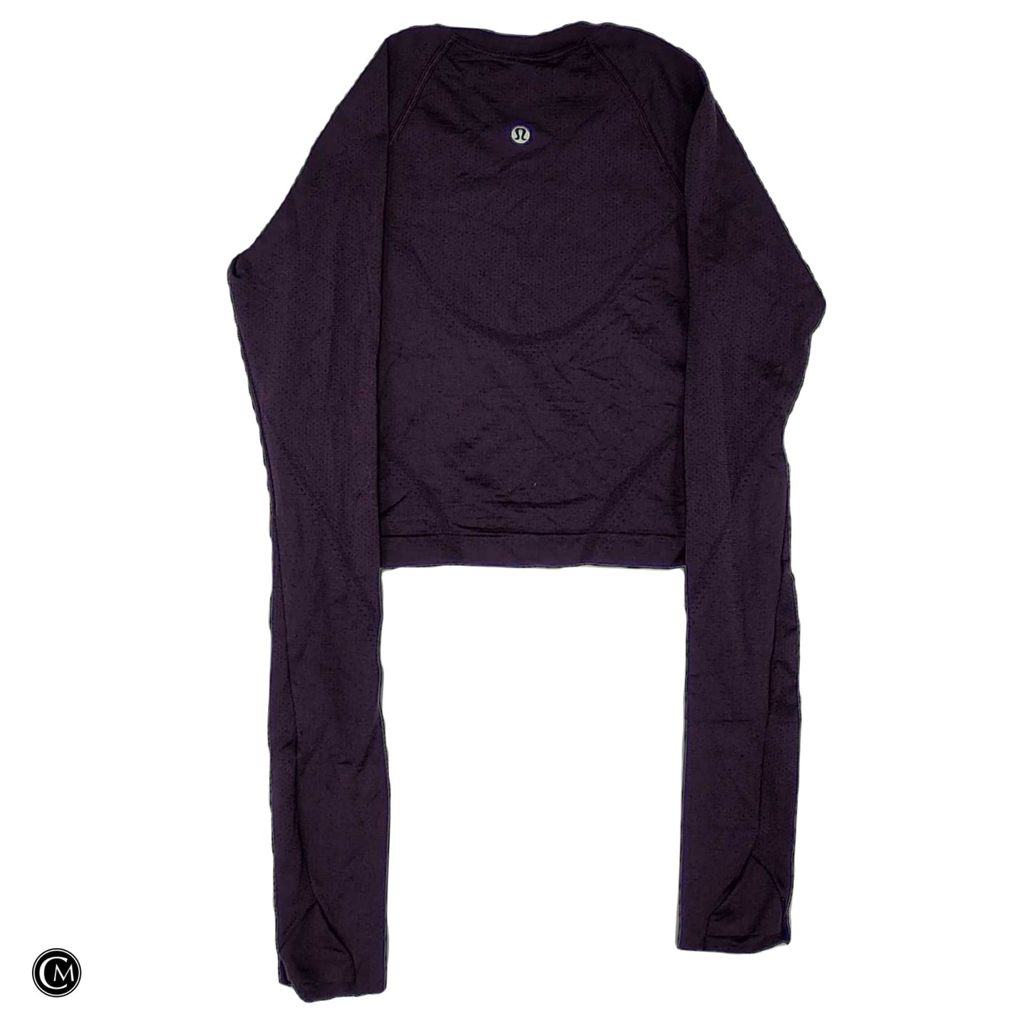 Athletic Top Ls Crewneck By Lululemon In Purple, Size: Xs