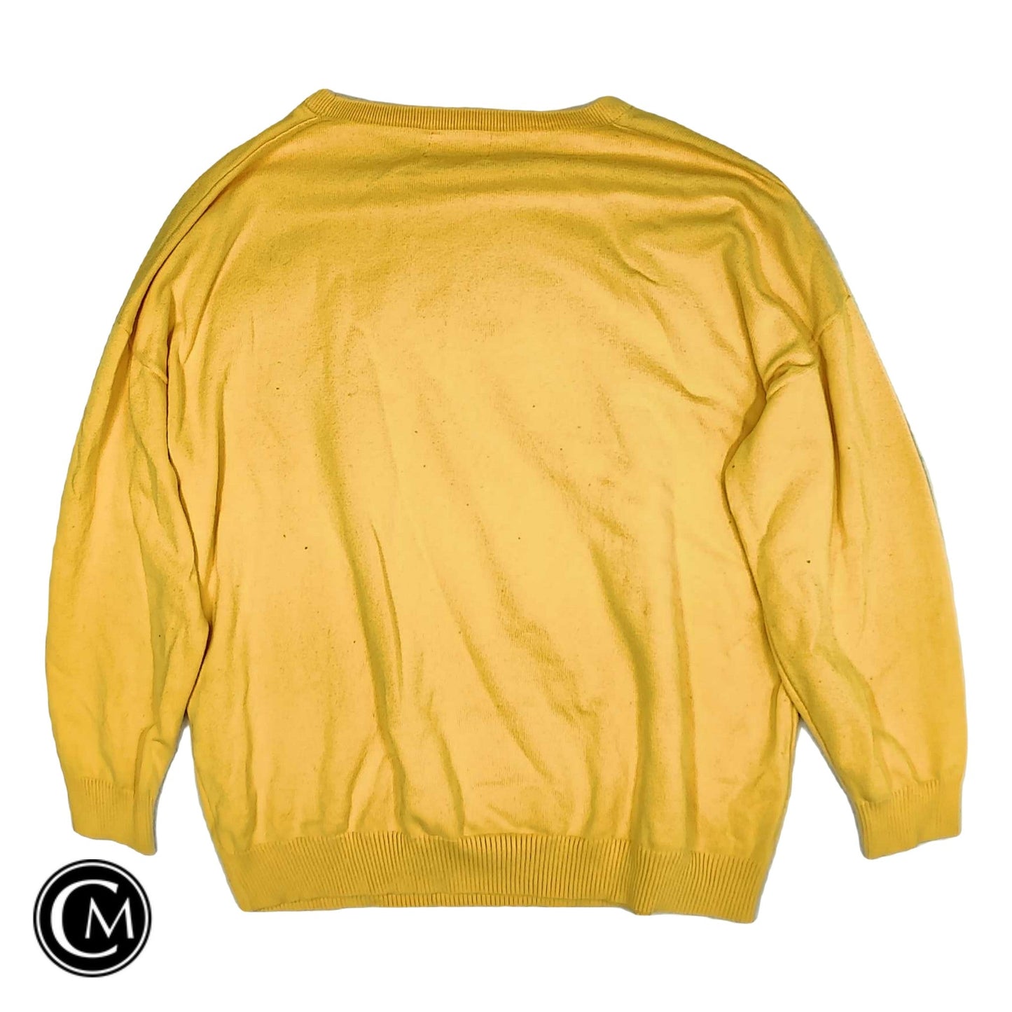 Sweater By Clothes Mentor In Yellow, Size: Xl image 2