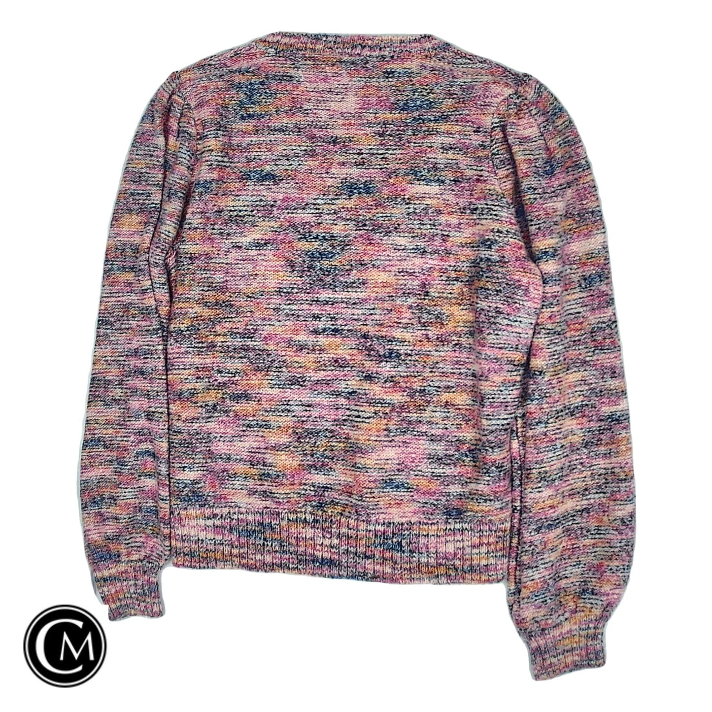 Sweater By J. Crew In Blue & Pink, Size: M