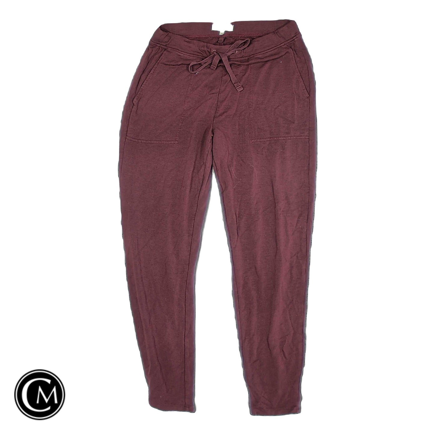 Lounge Set Pants By Lou And Grey In Maroon, Size: S