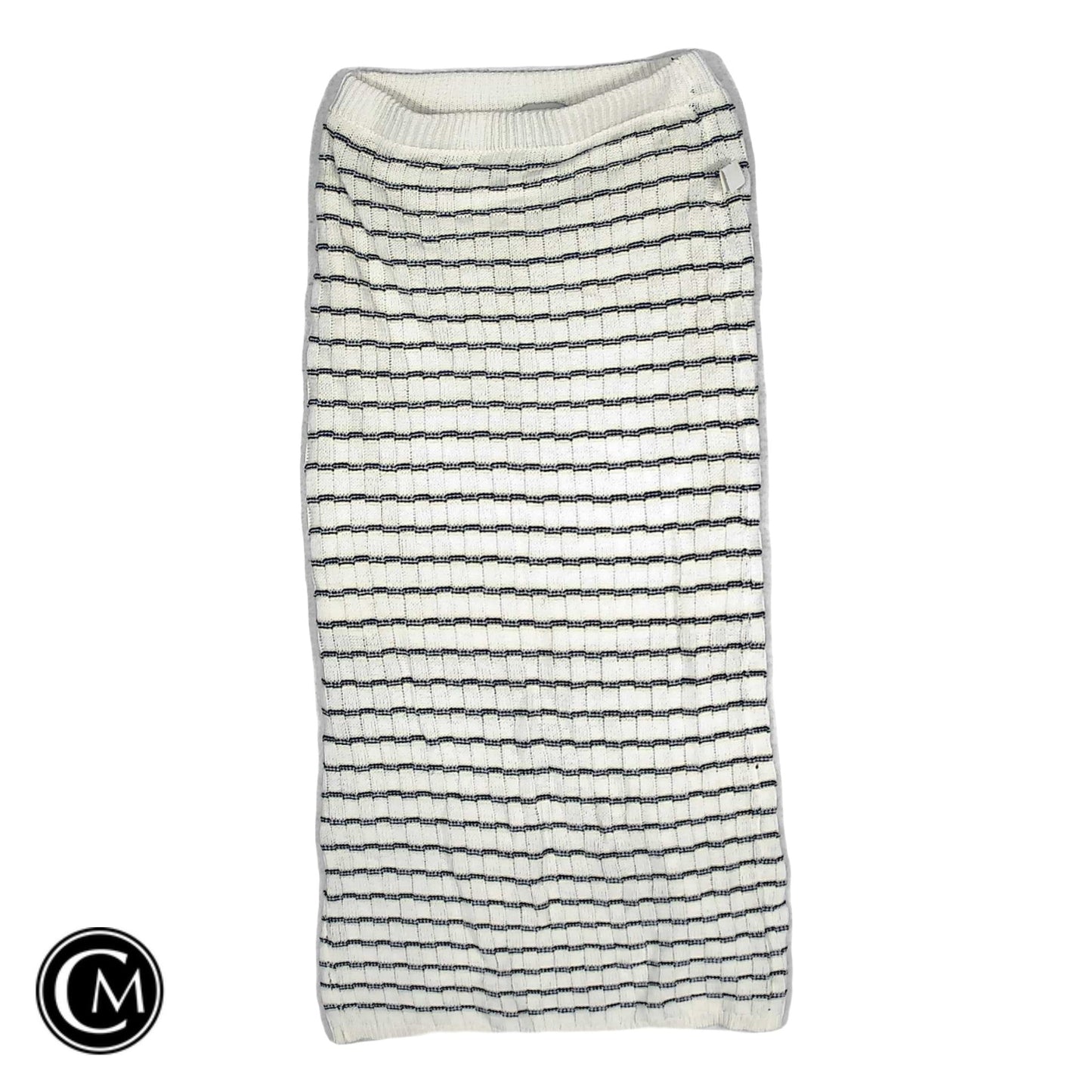 Skirt Set 2pc By Freshman In Black & White, Size: Xs