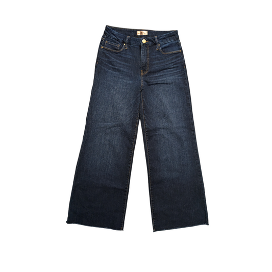 Jeans Wide Leg By Kut In Blue Denim, Size:4