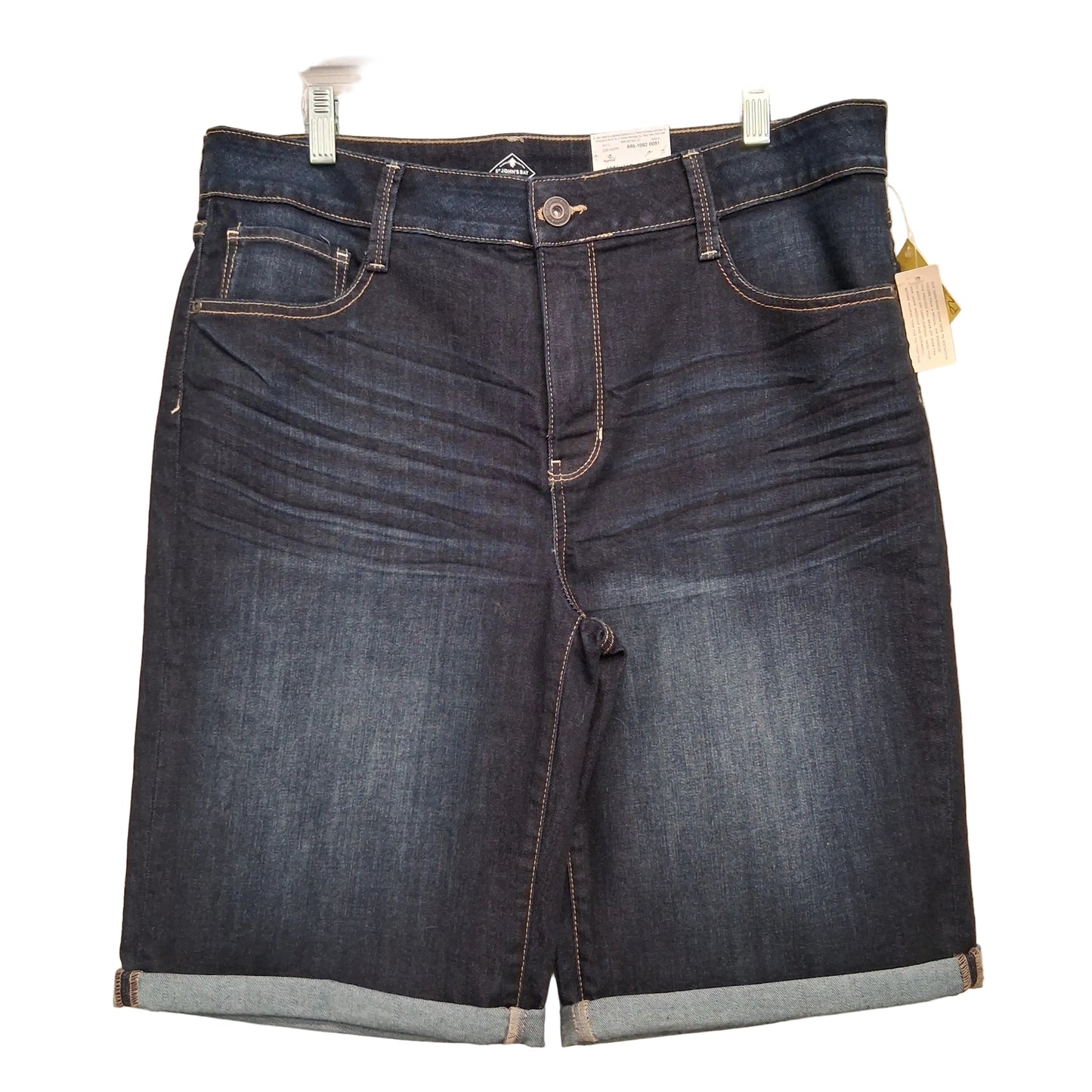 Shorts By St Johns Bay In Blue Denim, Size:16