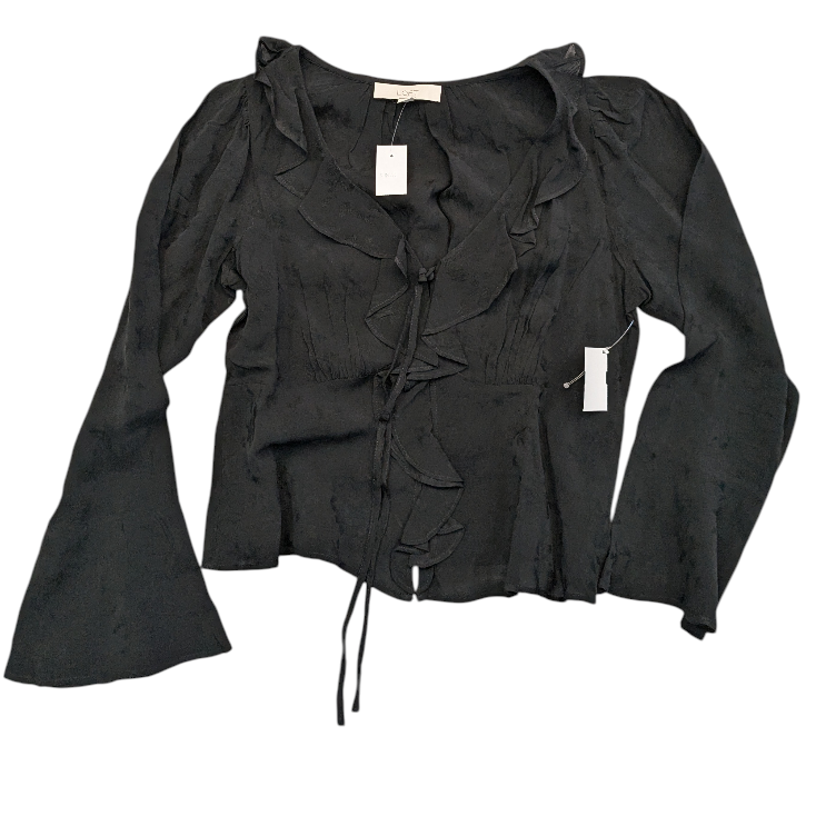 Top Ls By Loft In Black, Size:M
