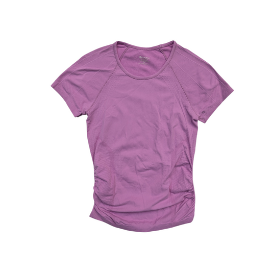 Athletic Top Ss By Athleta In Purple, Size:M