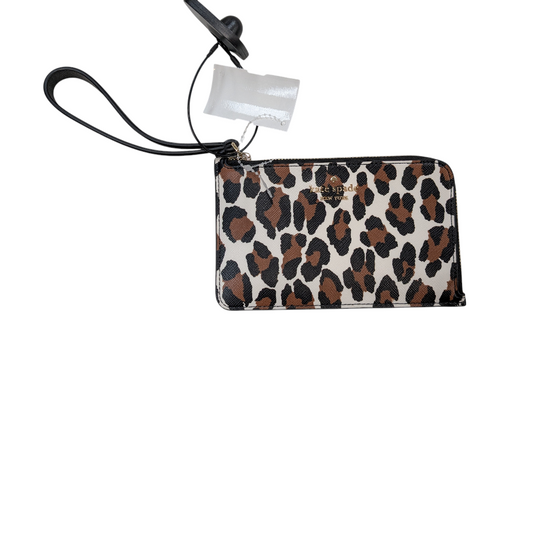 Wristlet Designer By Kate Spade In Animal Print, Size:Small