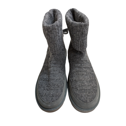 Boots Designer By Ugg In Grey, Size:9