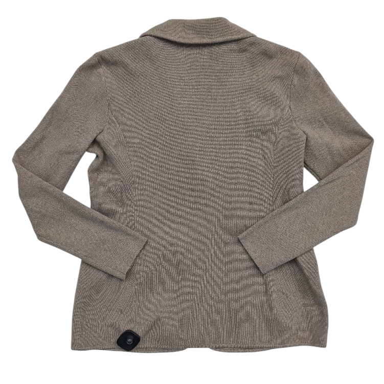 Blazer By Lauren By Ralph Lauren In Taupe, Size:M