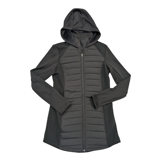 Jacket Puffer & Quilted By Tek Gear In Black, Size:M