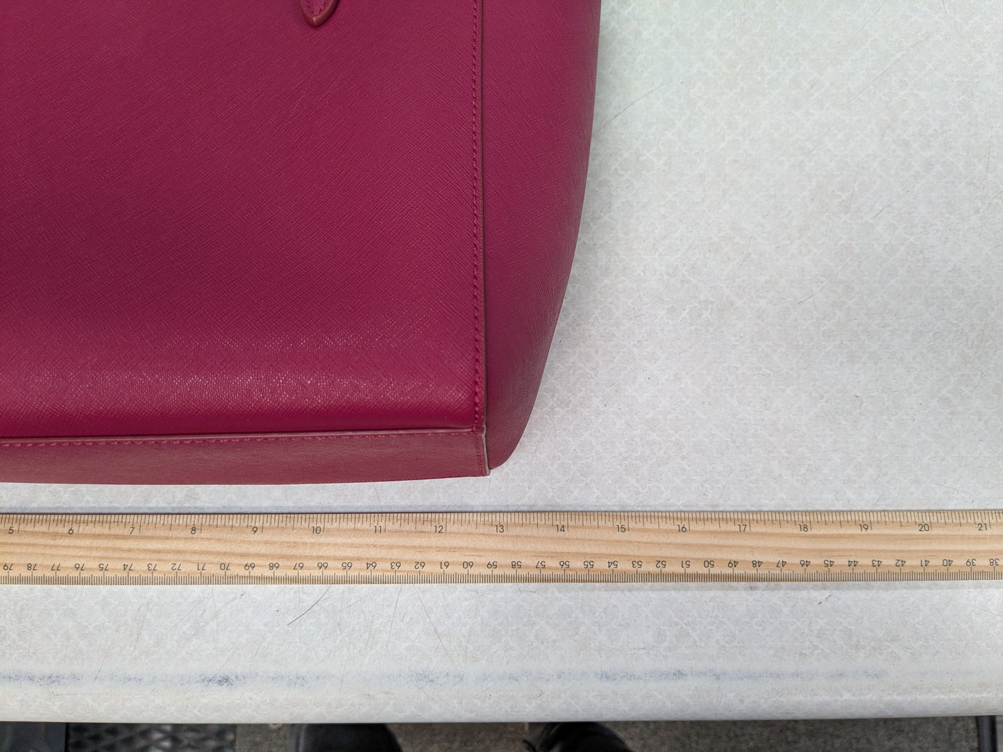 Handbag Designer By Tory Burch In Purple, Size:Medium