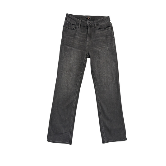 Jeans Straight By Quince In Black Denim, Size:8