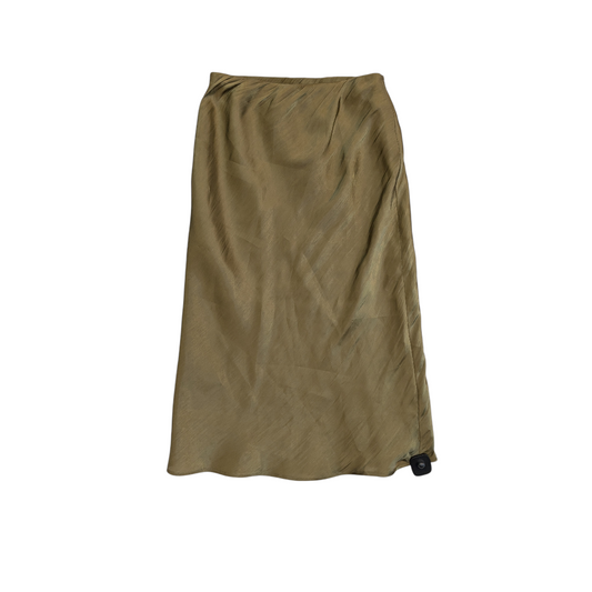 Skirt Maxi By Anthropologie In Green, Size:Xs
