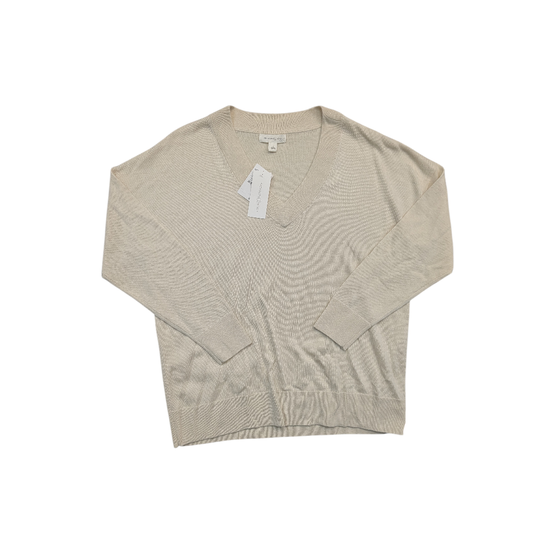 Sweater By Treasure And Bond In Cream, Size:L