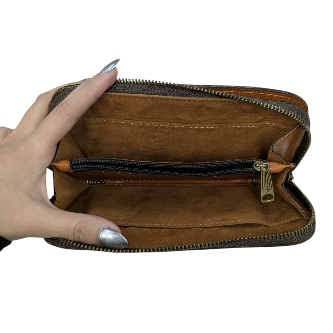 Wallet Designer By Patricia Nash In Brown, Size:Large
