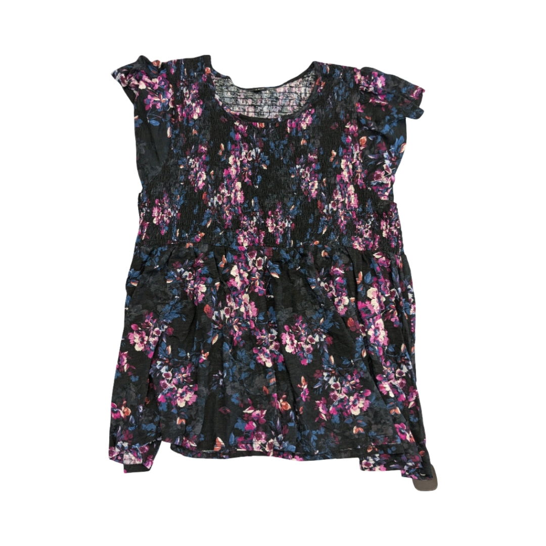 Tunic Ss By Torrid In Floral Print, Size:3X