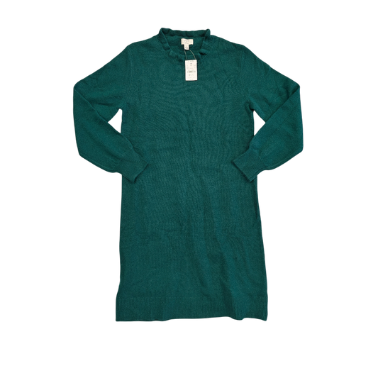 Dress Sweater By J. Crew In Green, Size:S