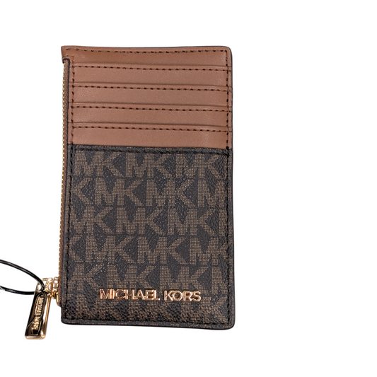 Wallet Designer By Michael Kors In Brown, Size:Small