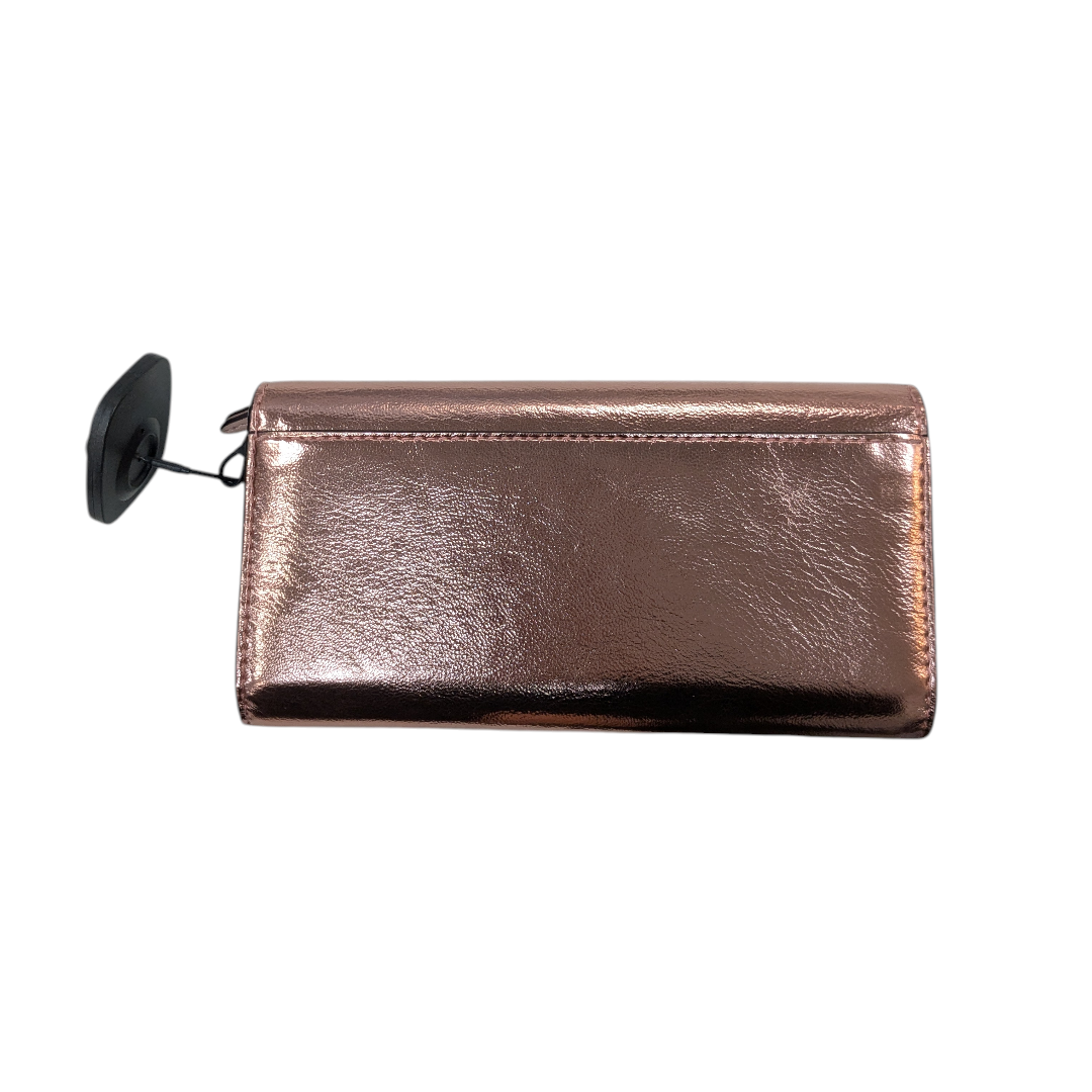 Wallet Designer By Michael Kors In Rose Gold, Size:Large