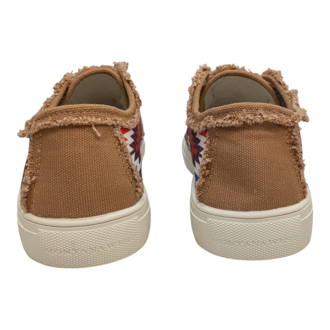 Shoes Sneakers By Montana West In Multi, Size:9